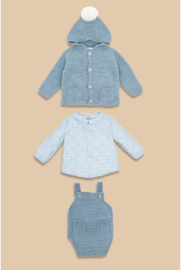 CHAQUETA, CAMISA Y PETO...